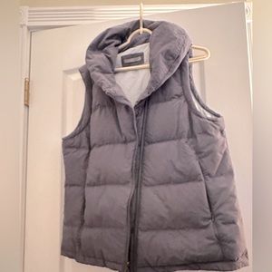 Excellent condition Horny Toad puffer jacket blue/grey